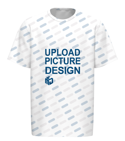 IP男士圆领短袖T恤-DLZ014 - 鸟眼布-150g/S