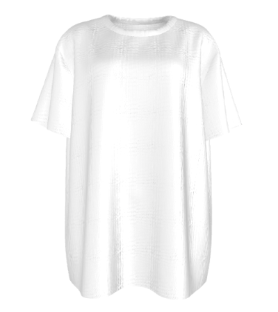 女装大码圆领T恤-DLZ020 - 牛奶丝-180g/1XL